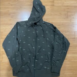 Adidas Original Shell toe Print Hoodie.